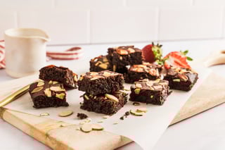 moccona recipes mocha almond brownies teaser